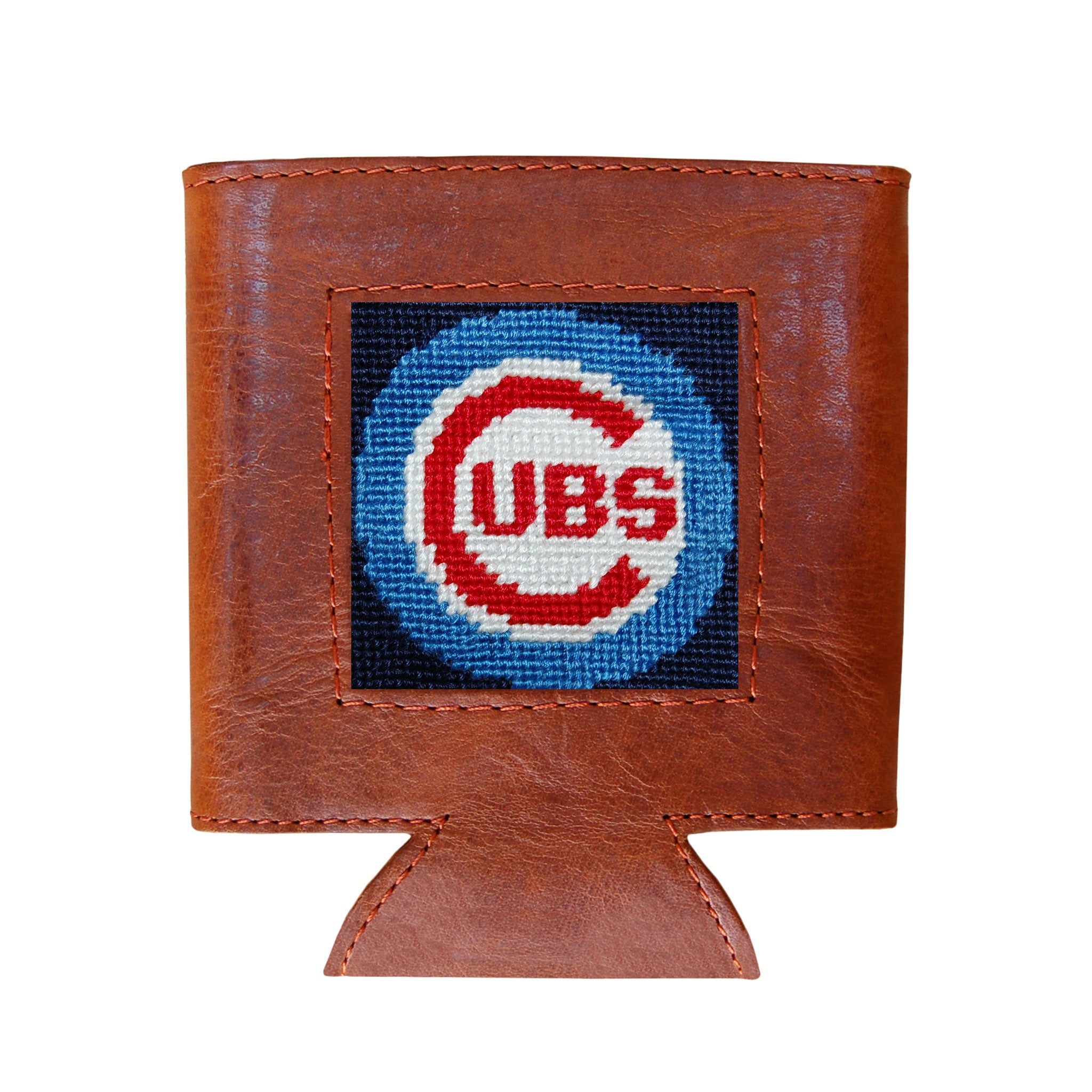 Smathers and Branson Chicago Cubs Needlepoint Can Cooler  