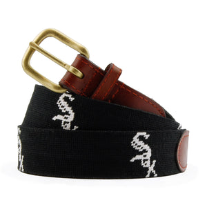 Smathers and Branson Chicago White Sox Needlepoint Belt 