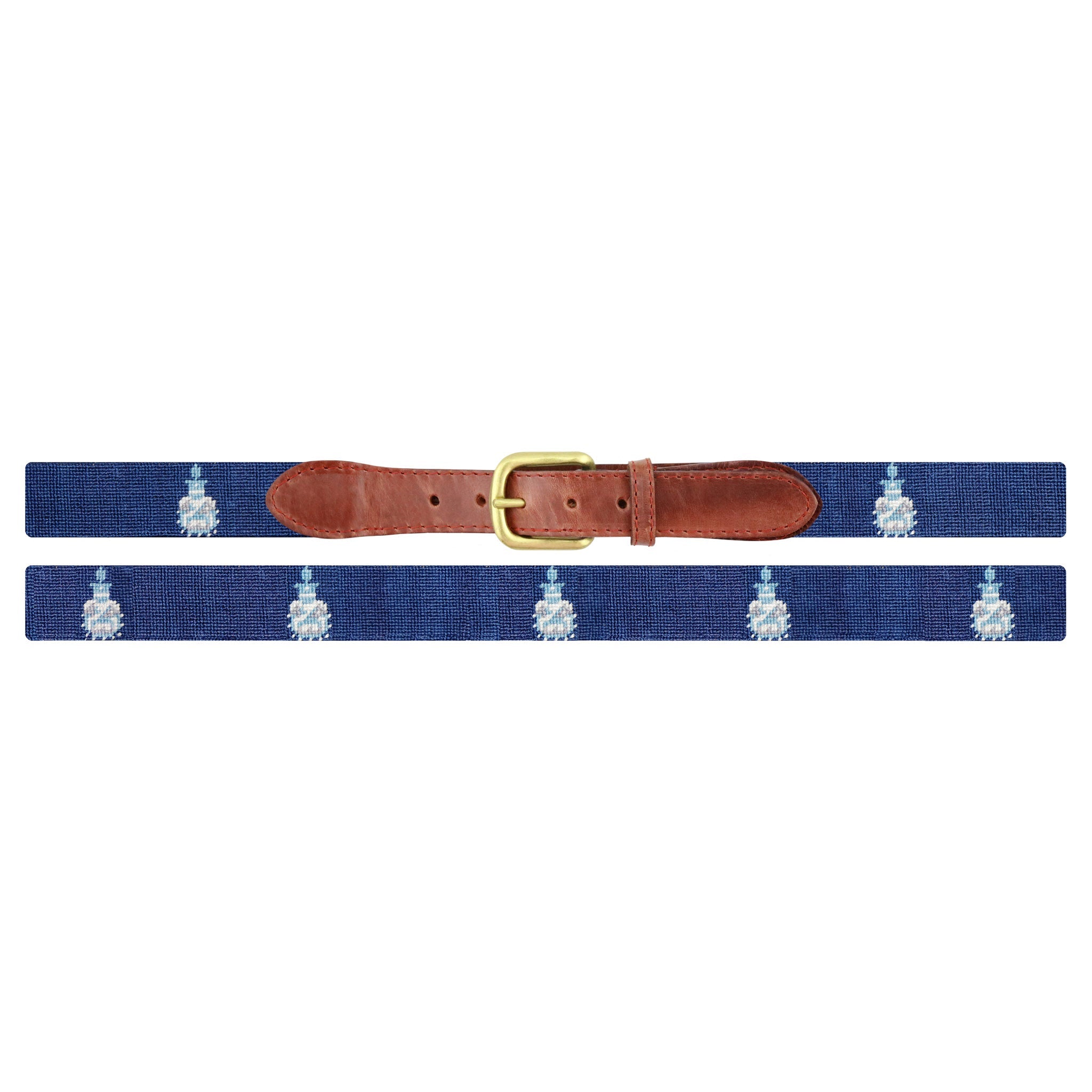 Smathers and Branson Citadel Needlepoint Belt Laid Out 