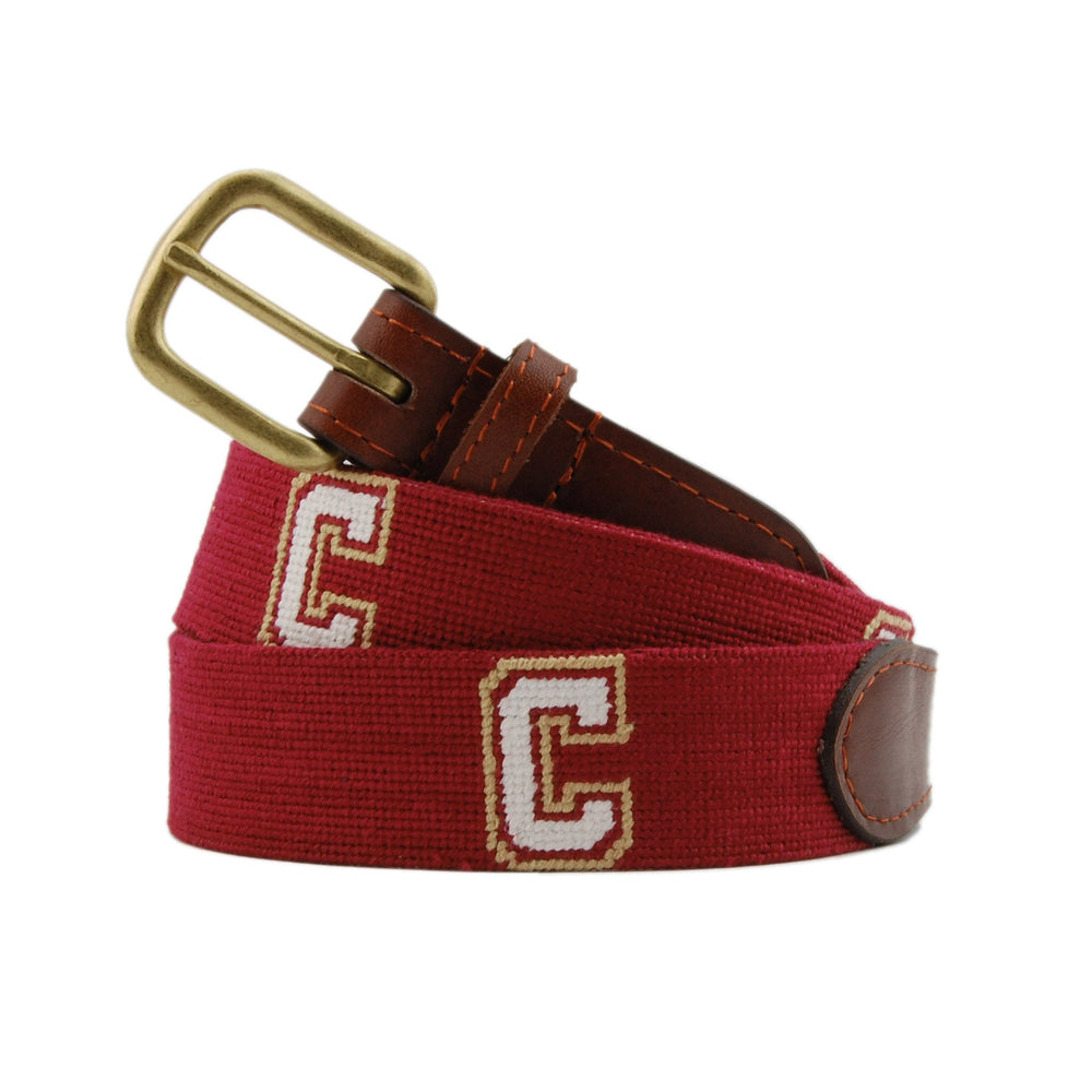 Smathers and Branson College Of Charleston Needlepoint Belt 