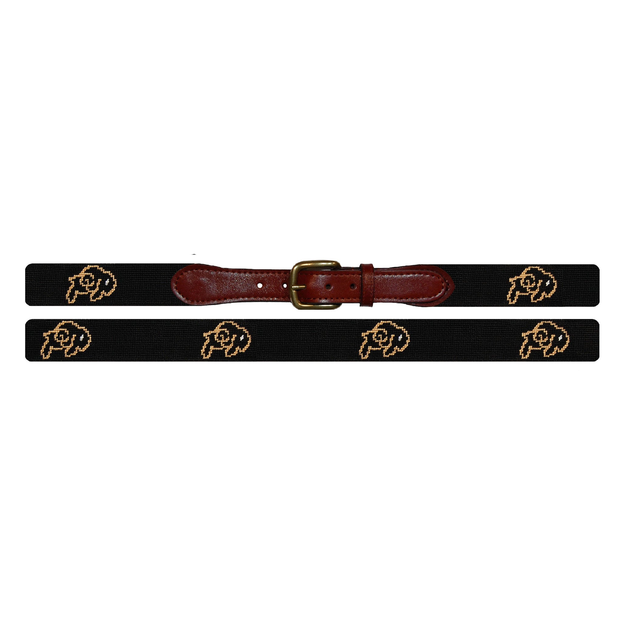 Smathers and Branson Colorado Needlepoint Belt Laid Out 