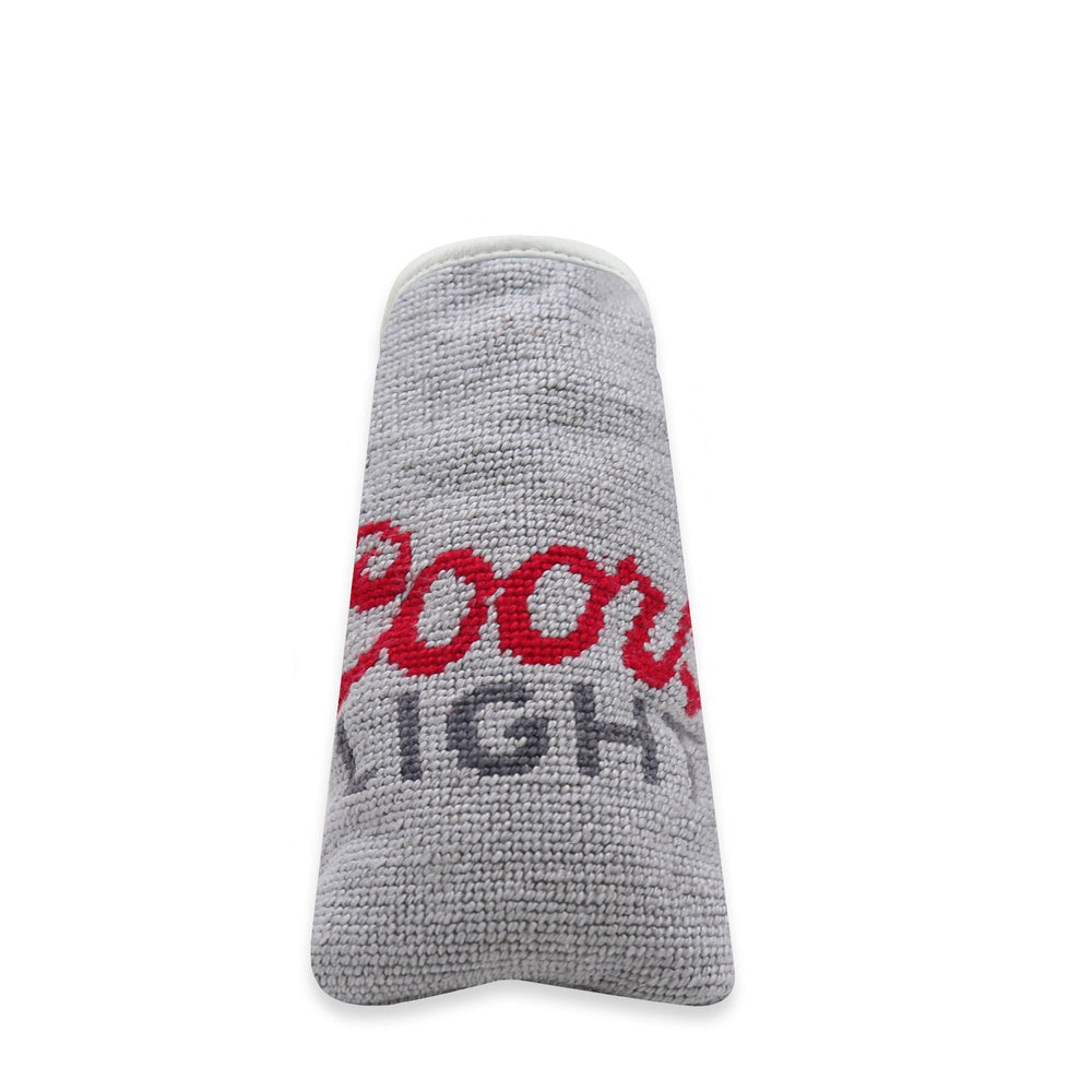 Smathers and Branson Coors Light Light Grey  Needlepoint Putter Headcover   