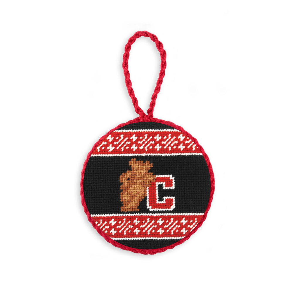 Smathers and Branson Cornell Needlepoint Ornament 