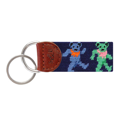 Dancing Bears Key Fob (Navy) – Smathers & Branson