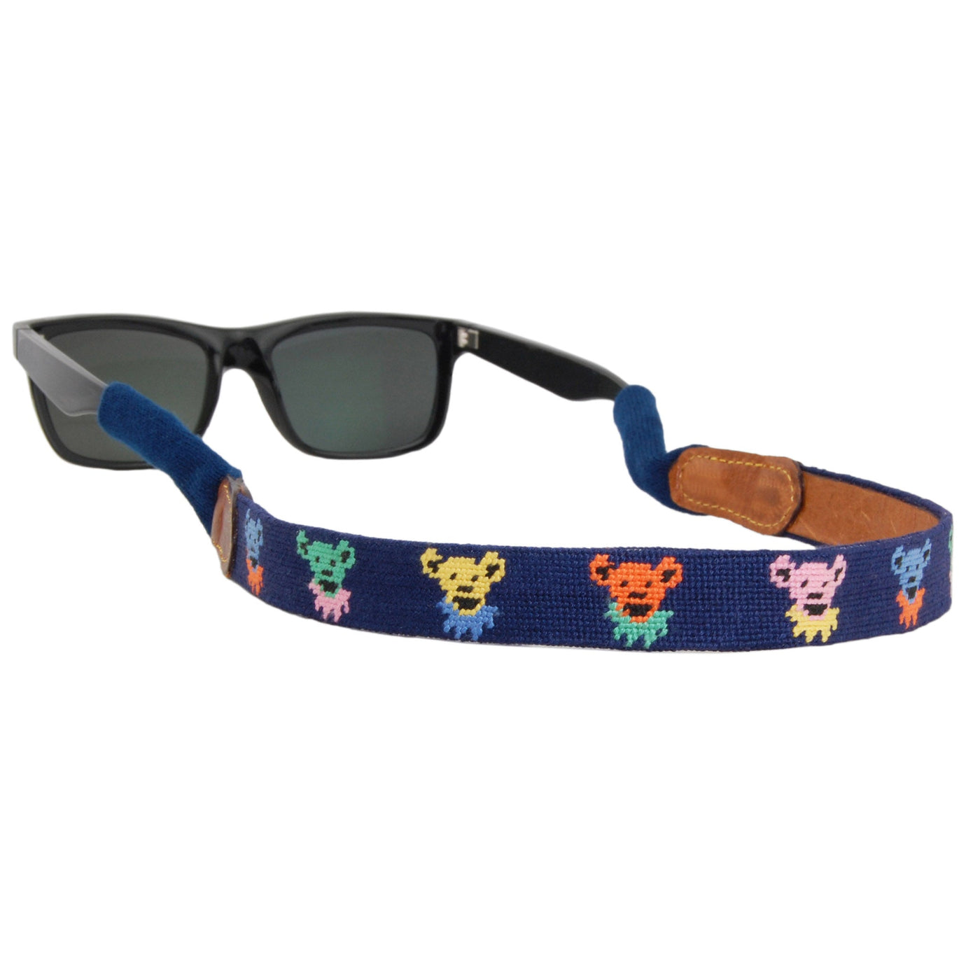 Smathers and Branson Dancing Bear Sunglass Strap Dark Navy