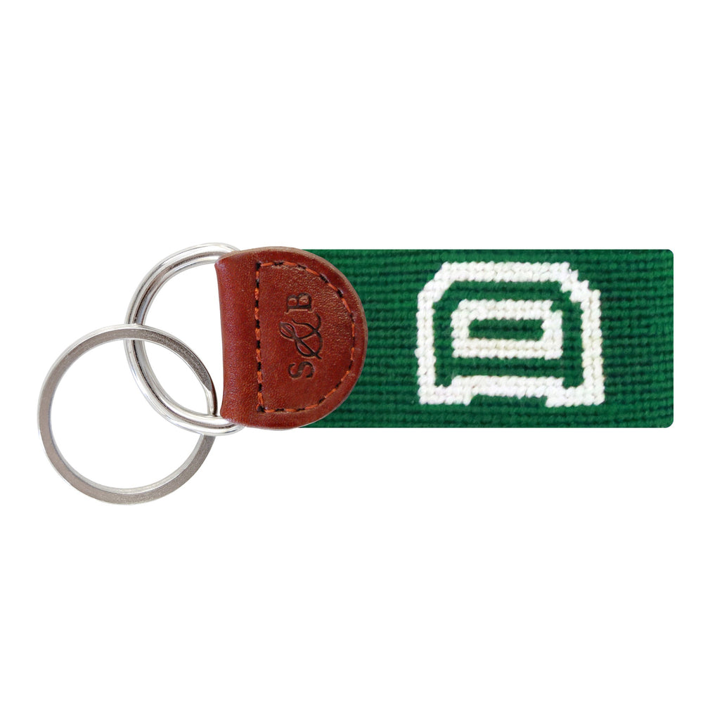 Smathers and Branson Dartmouth new Needlepoint Key Fob  