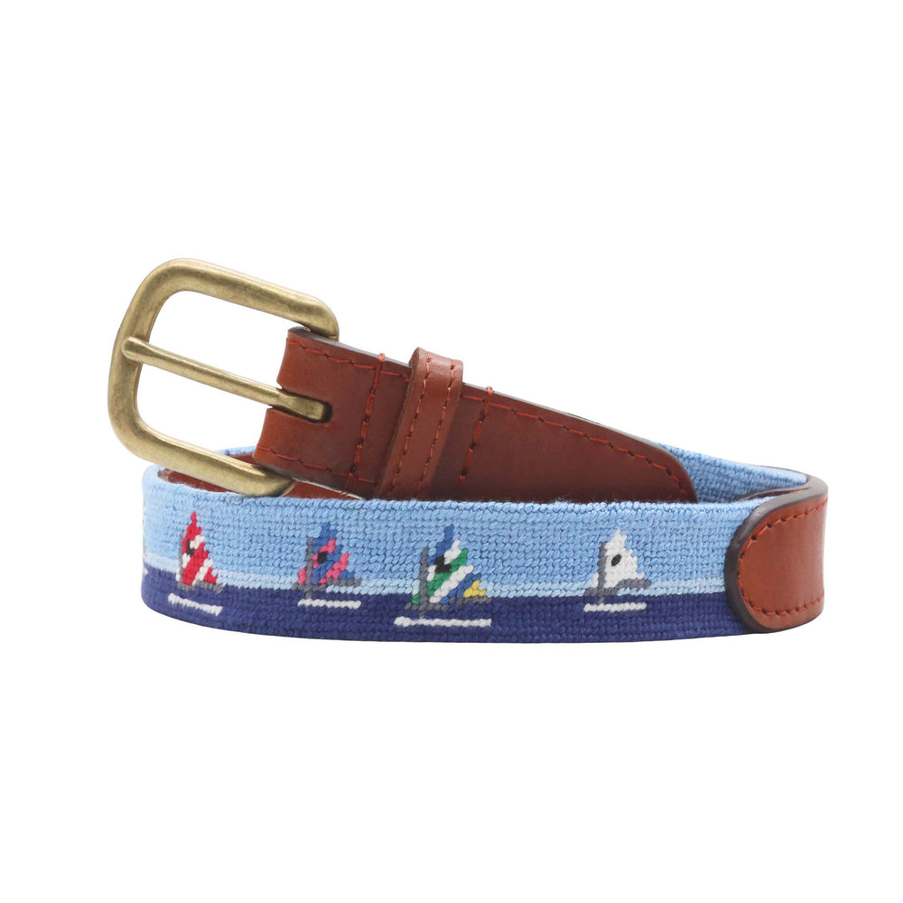 Smathers and Branson Day Sailor Needlepoint Childrens Belt 