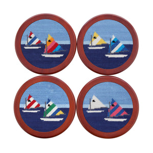 Smathers and Branson Day Sailor Needlepoint Coasters    