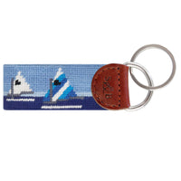 Smathers and Branson Day Sailor Needlepoint Key Fob Back 