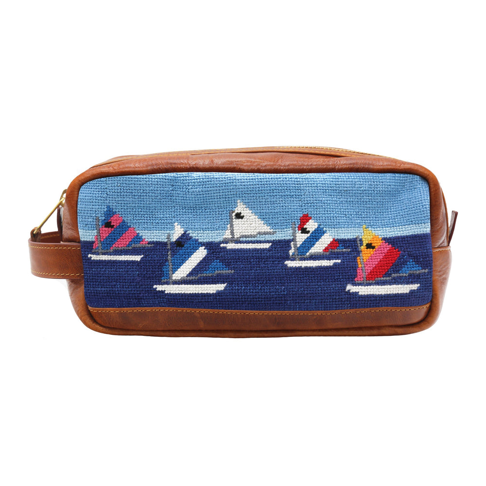 Smathers and Branson Day Sailor Needlepoint Toiletry Bag 