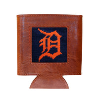 Smathers and Branson Detroit Tigers Needlepoint Can Cooler  