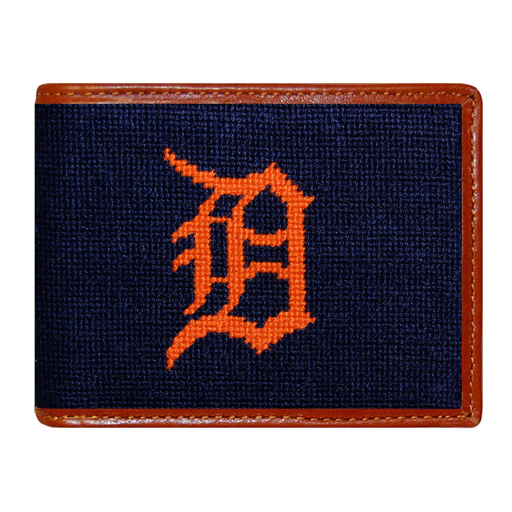 Smathers and Branson Detroit Tigers Needlepoint Bi-Fold Wallet 