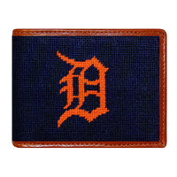 Smathers and Branson Detroit Tigers Needlepoint Bi-Fold Wallet 