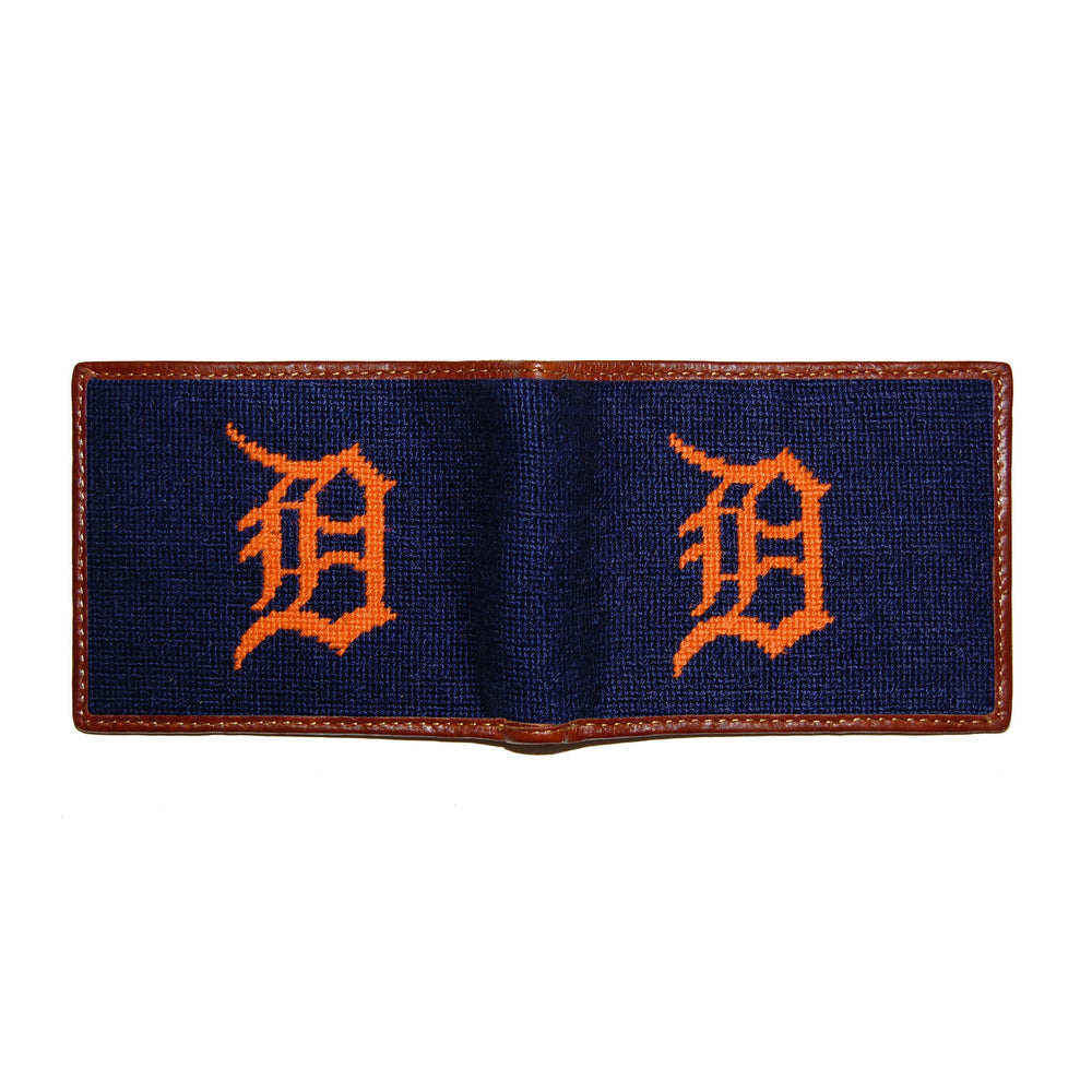 Smathers and Branson Detroit Tigers Needlepoint Bi-Fold Wallet 