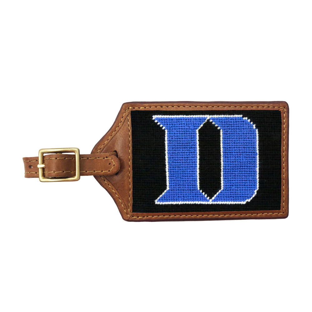 Smathers and Branson Duke Needlepoint Luggage Tag 