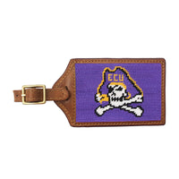 Smathers and Branson ECU Needlepoint Luggage Tag 