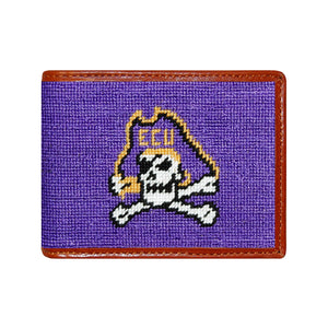 Smathers and Branson ECU Needlepoint Bi-Fold Wallet 