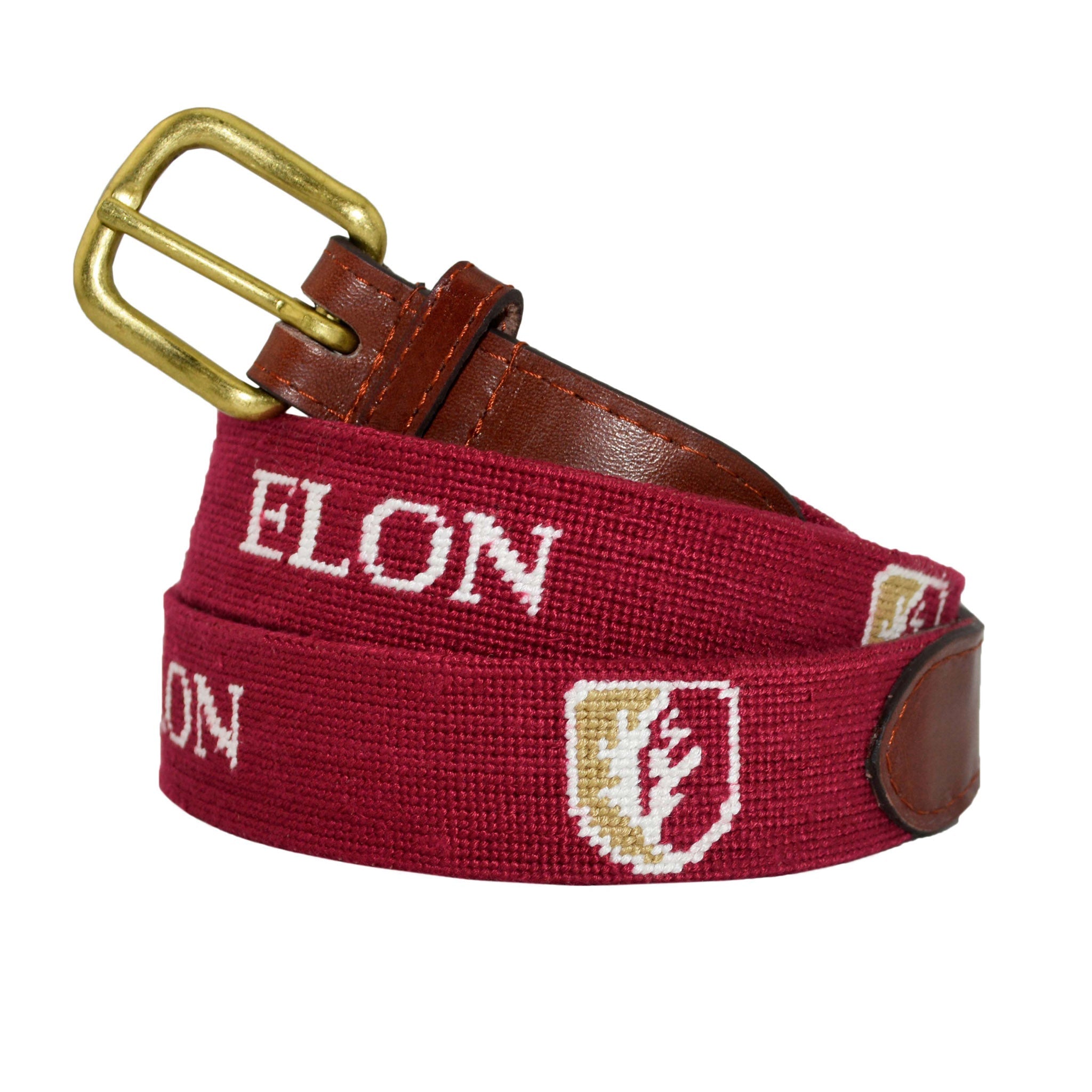 Smathers and Branson Elon Needlepoint Belt 