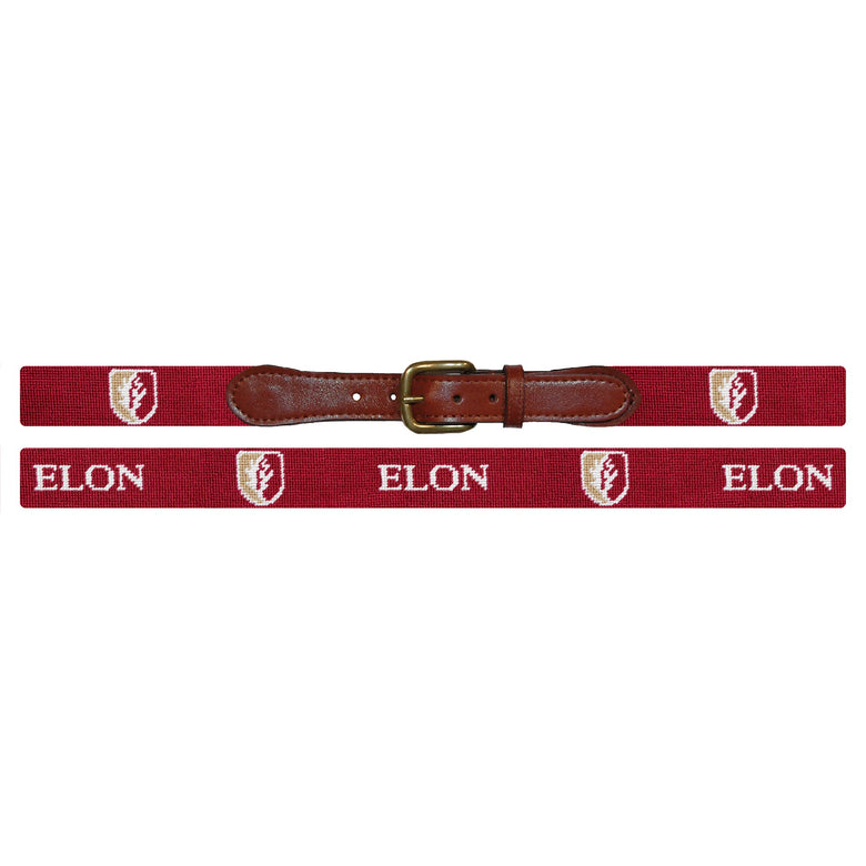 Smathers and Branson Elon Belt Garnet