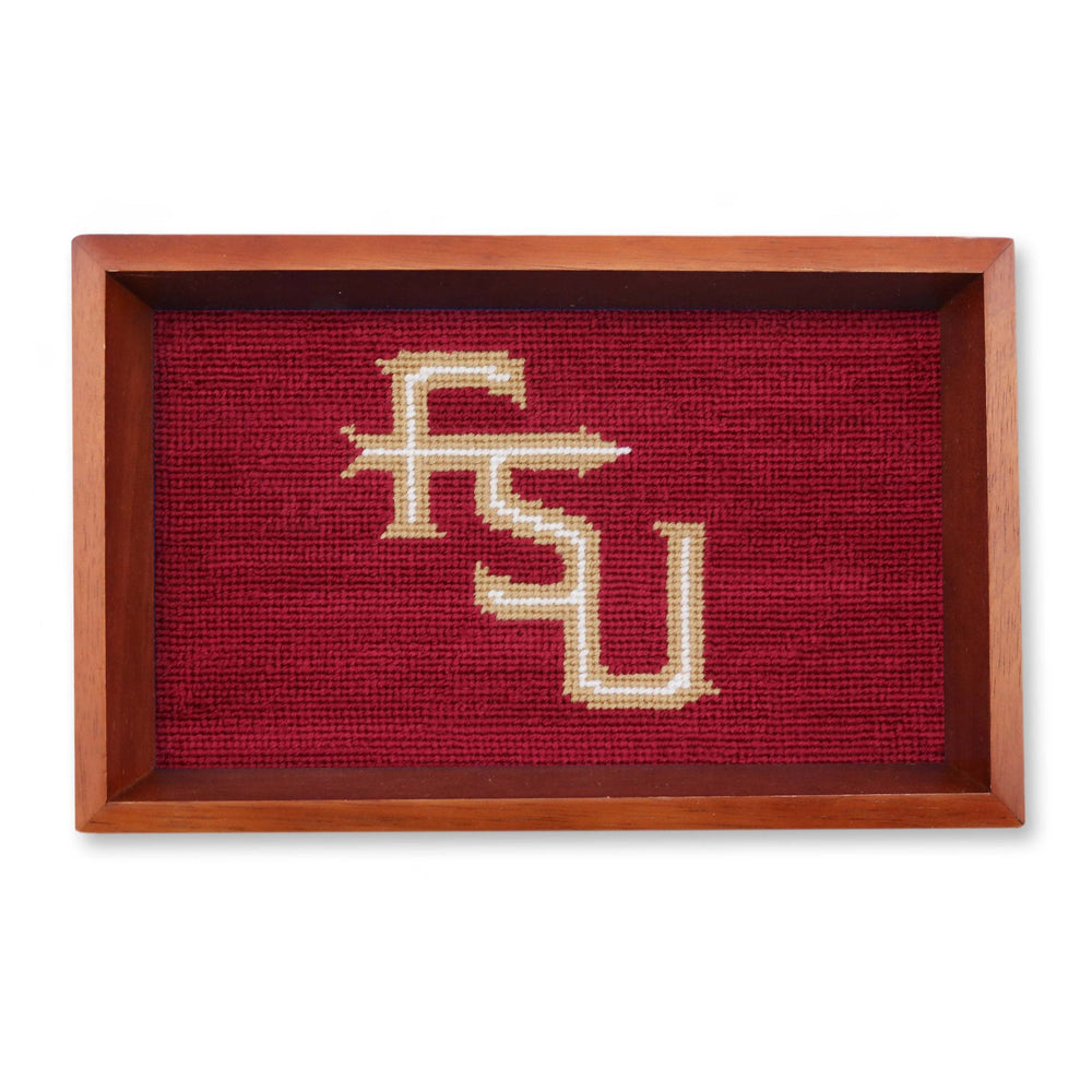 Smathers and Branson Florida State Needlepoint Valet Tray  
