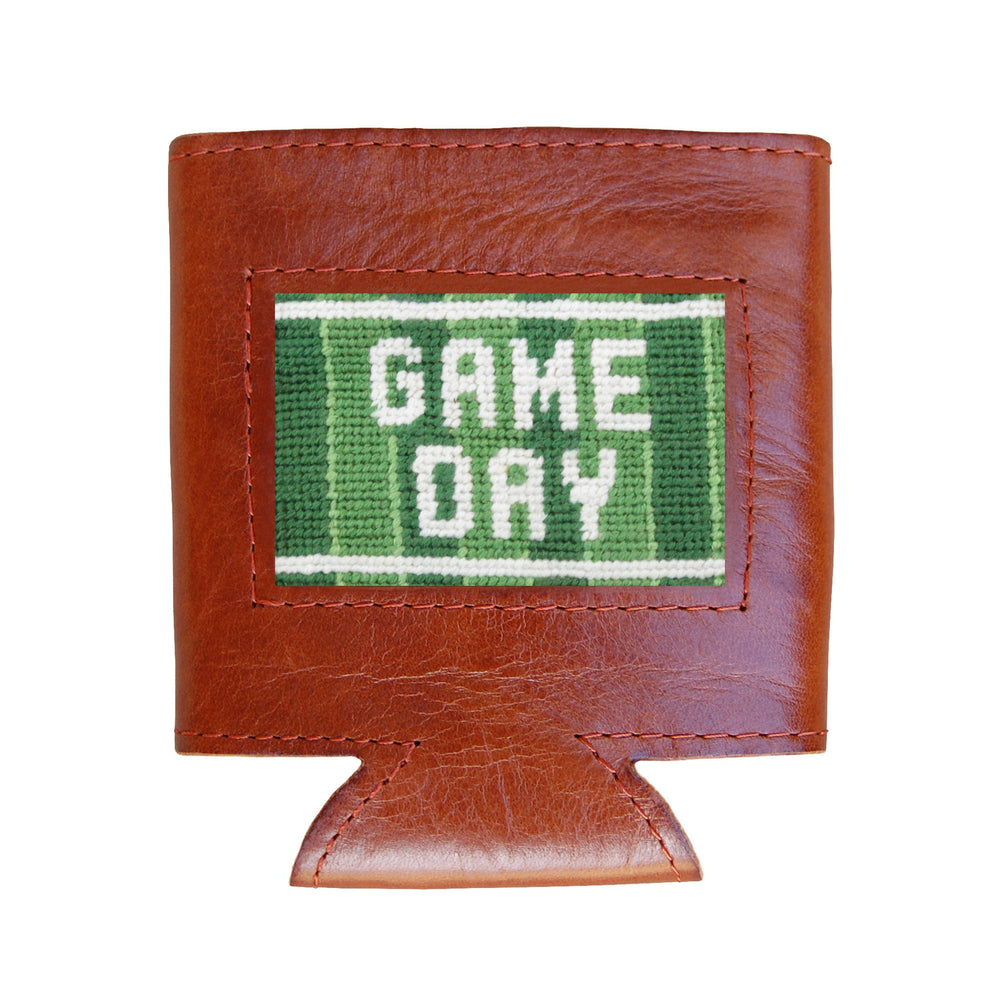 Smathers and Branson Game Day Multi Needlepoint Can Cooler   