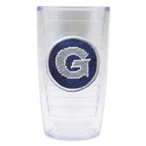 Smathers and Branson Georgetown Needlepoint Tervis Tumbler Classic Navy   