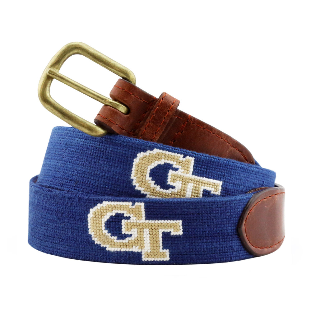 Smathers and Branson Georgia Tech Needlepoint Belt 