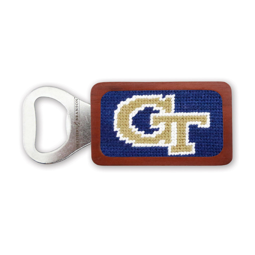 Smathers and Branson Georgia Tech Needlepoint Bottle Opener  