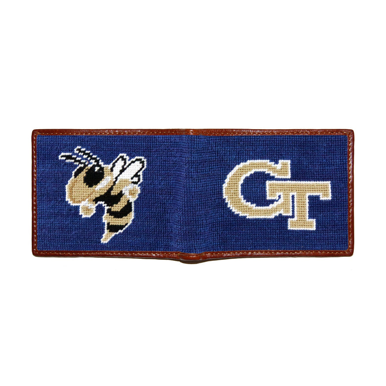 Smathers and Branson Georgia Tech Wallet Classic Navy