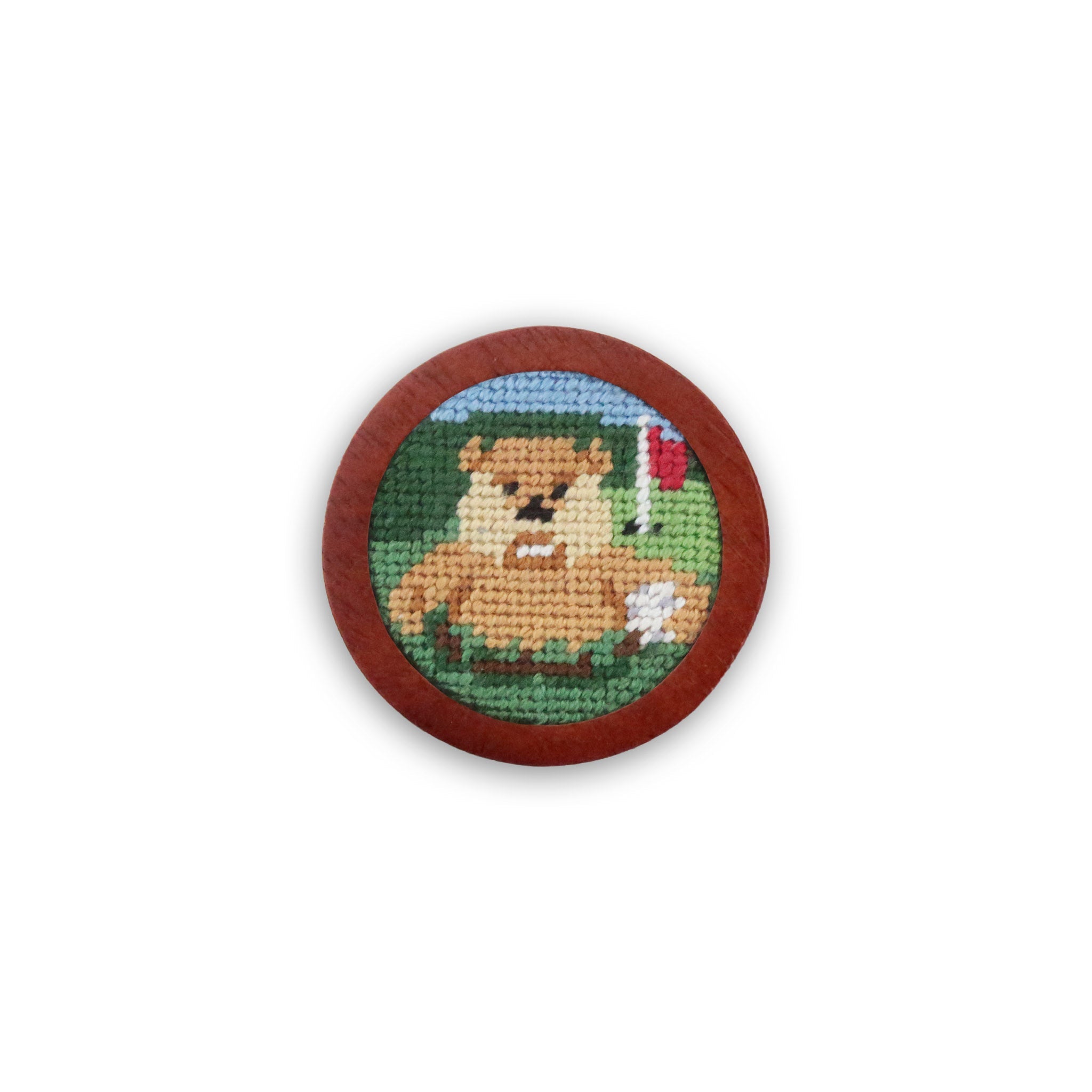 Smathers and Branson Gopher Golf Multi Needlepoint Golf Ball Marker 