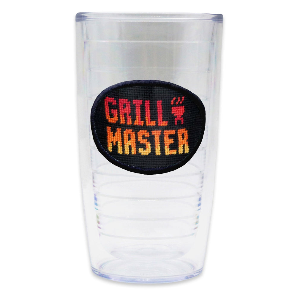 Smathers and Branson Grill Master Black  Needlepoint Tervis Tumbler  