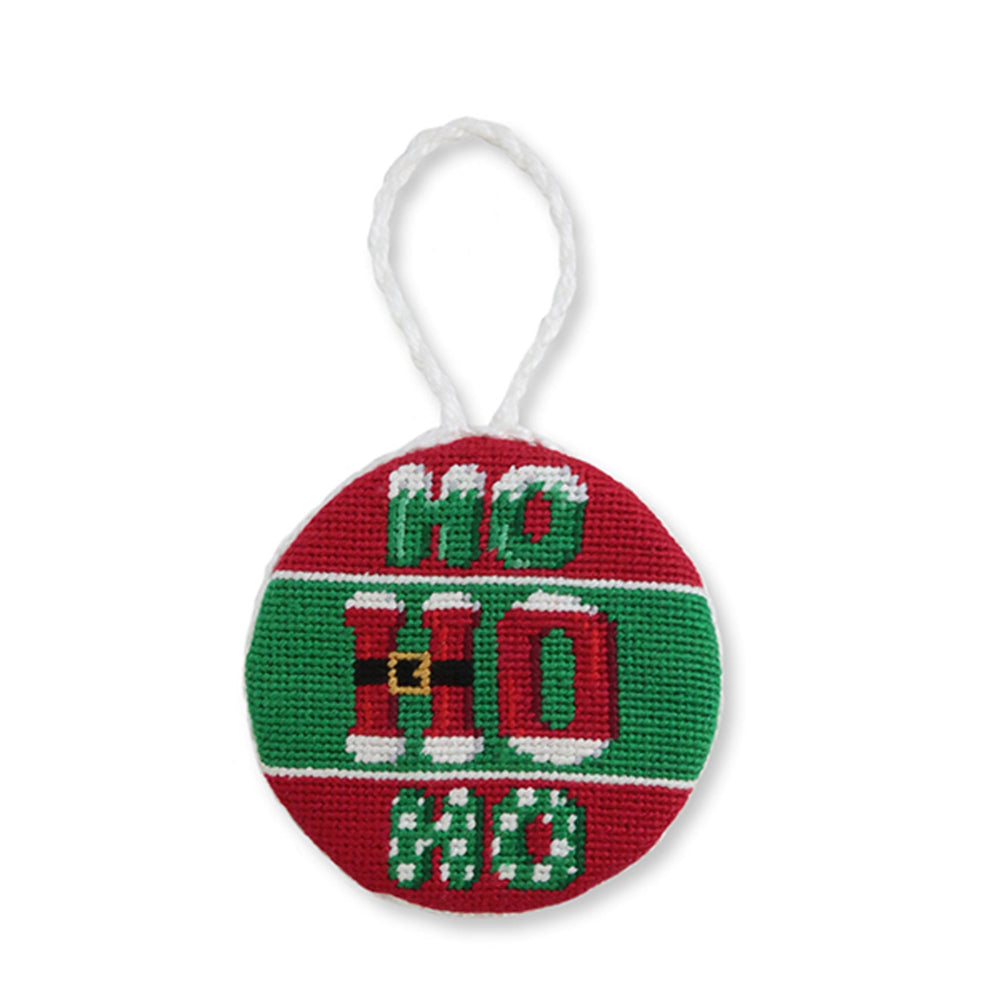 Smathers and Branson HOHOHO Needlepoint Ornament  