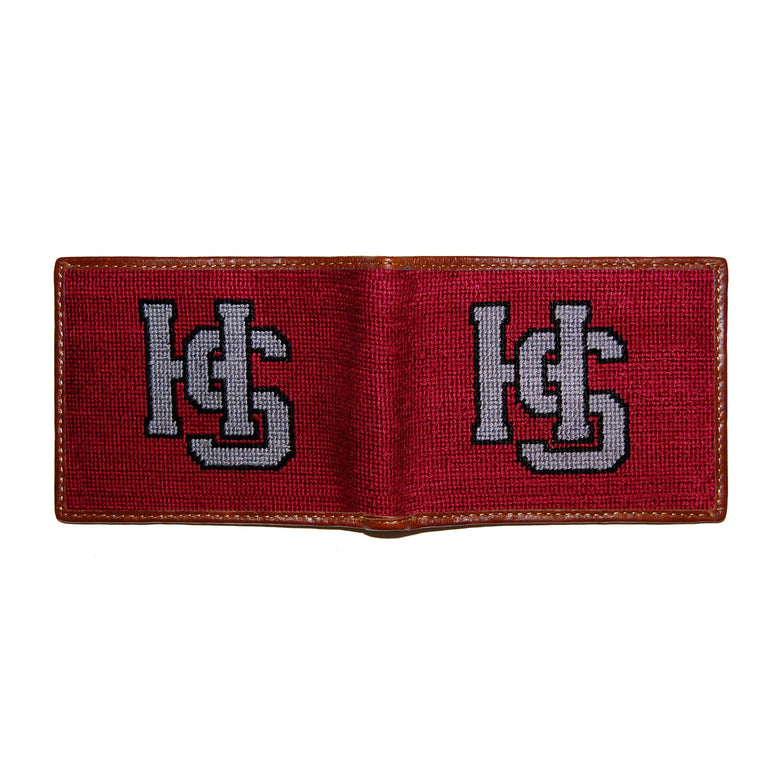 Smathers and Branson Hampden Sydney Wallet Garnet
