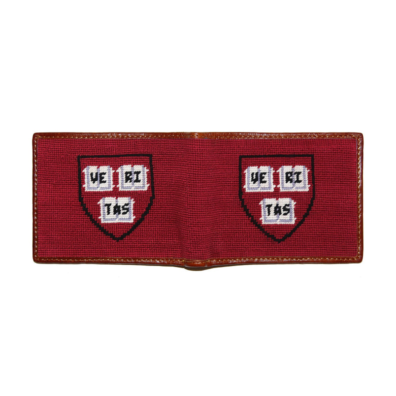 Smathers and Branson Harvard Shield Wallet Garnet