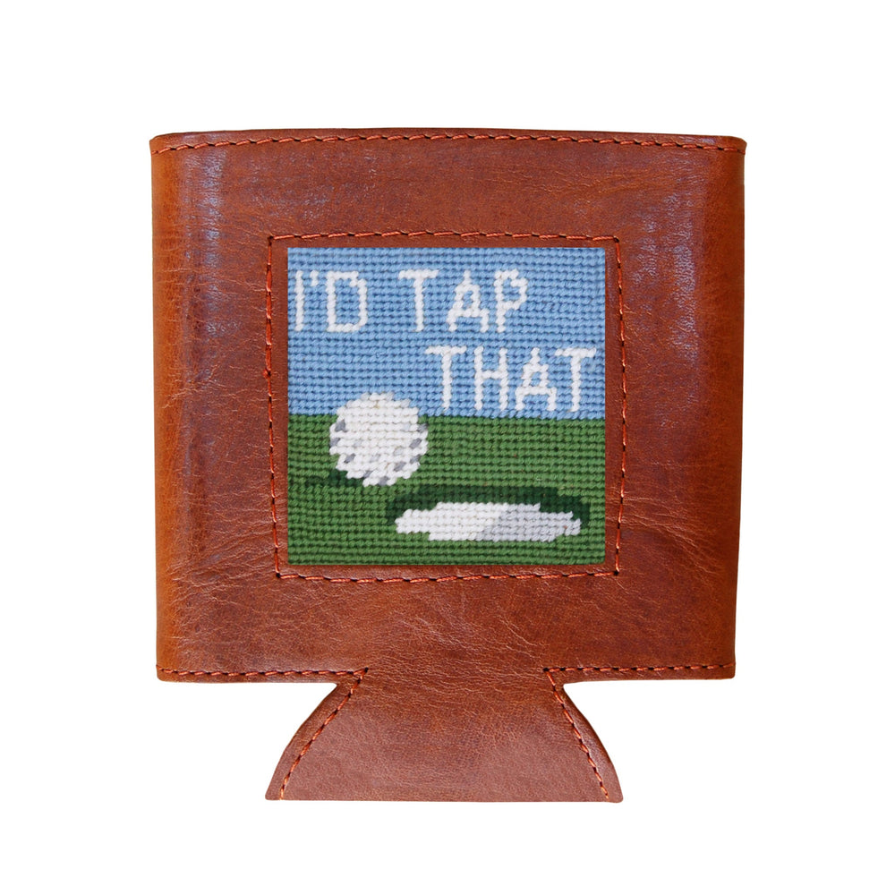 Smathers and Branson Id Tap That Multi Needlepoint Can Cooler   