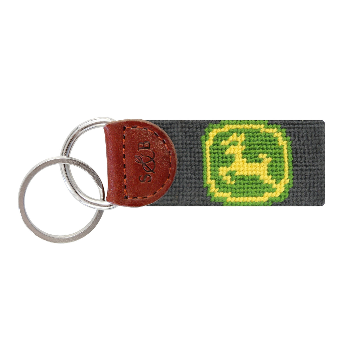 Smathers and Branson John Deere Key Fob Charcoal