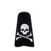 Smathers and Branson Jolly Roger Black  Needlepoint Putter Headcover  