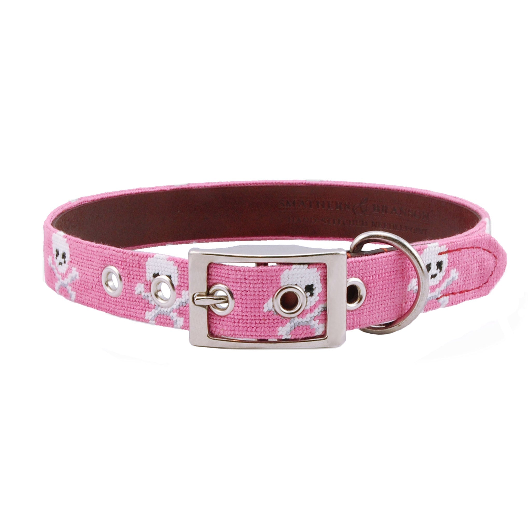 Pink notre dame deals dog collar