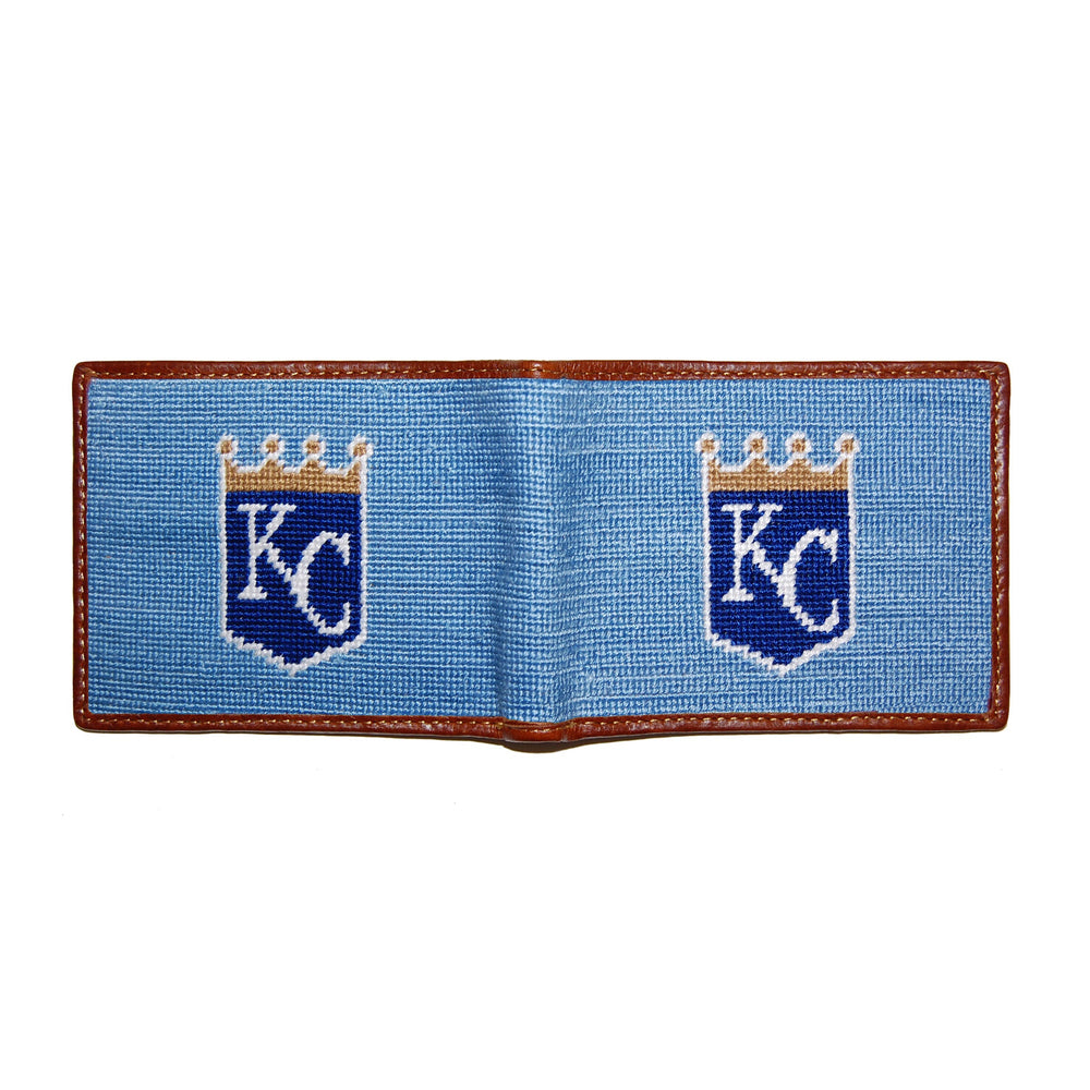 Smathers and Branson Kansas City Royals Needlepoint Bi-Fold Wallet 