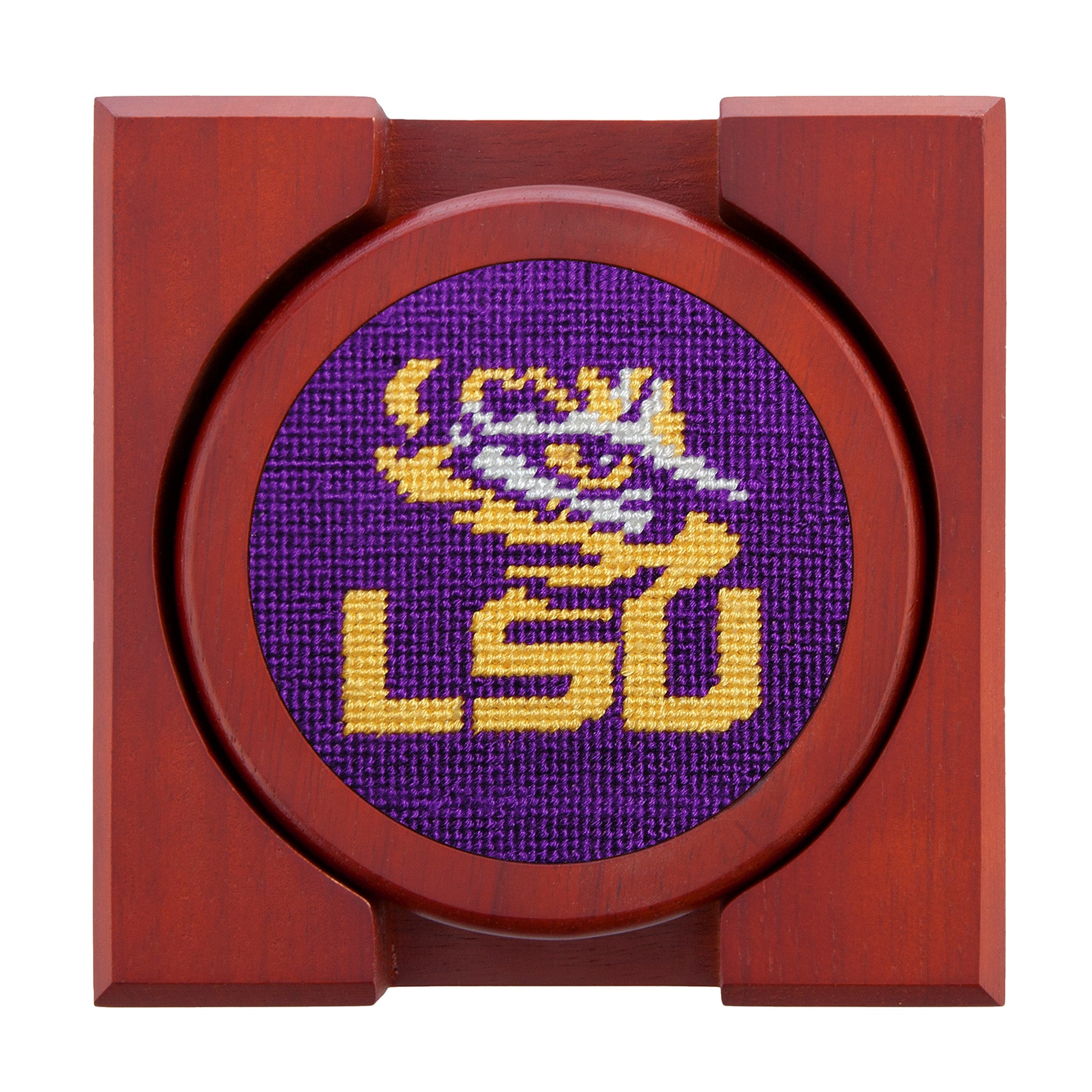 LSU Coasters (Purple)