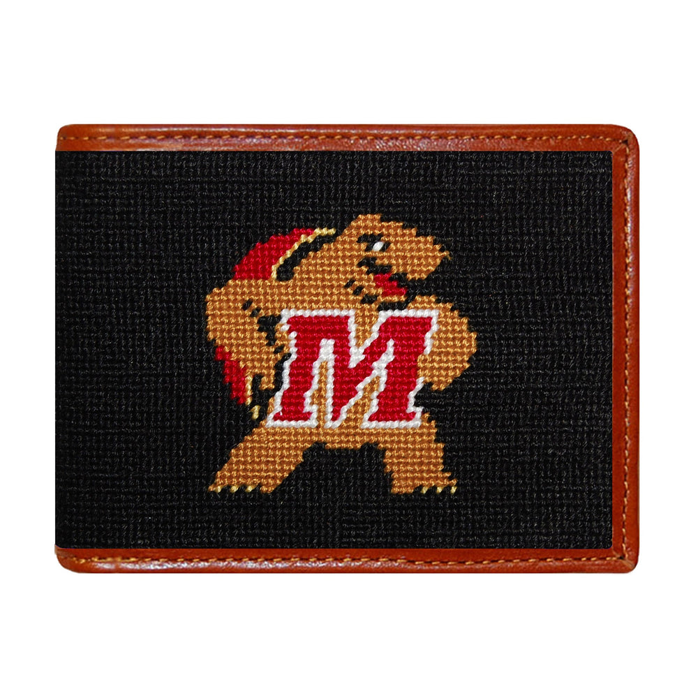 Smathers and Branson Maryland Needlepoint Bi-Fold Wallet 