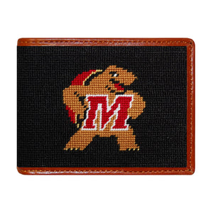 Smathers and Branson Maryland Needlepoint Bi-Fold Wallet 
