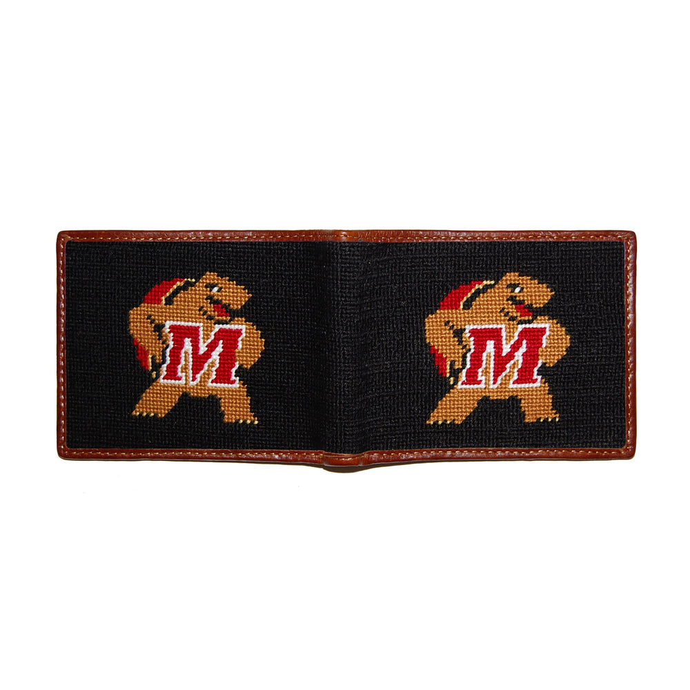Smathers and Branson Maryland Needlepoint Bi-Fold Wallet 