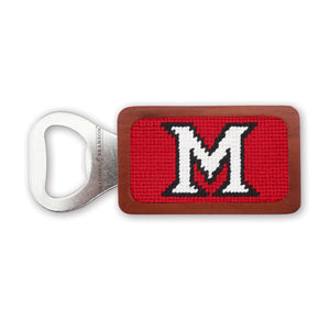 Smathers and Branson Miami OH Needlepoint Bottle Opener 