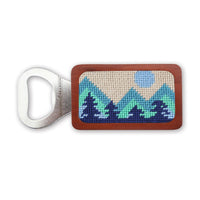 Smathers and Branson Mod Mountain Needlepoint Bottle Opener 