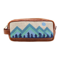 Smathers and Branson Mod Mountain Multi Needlepoint Toiletry Bag 