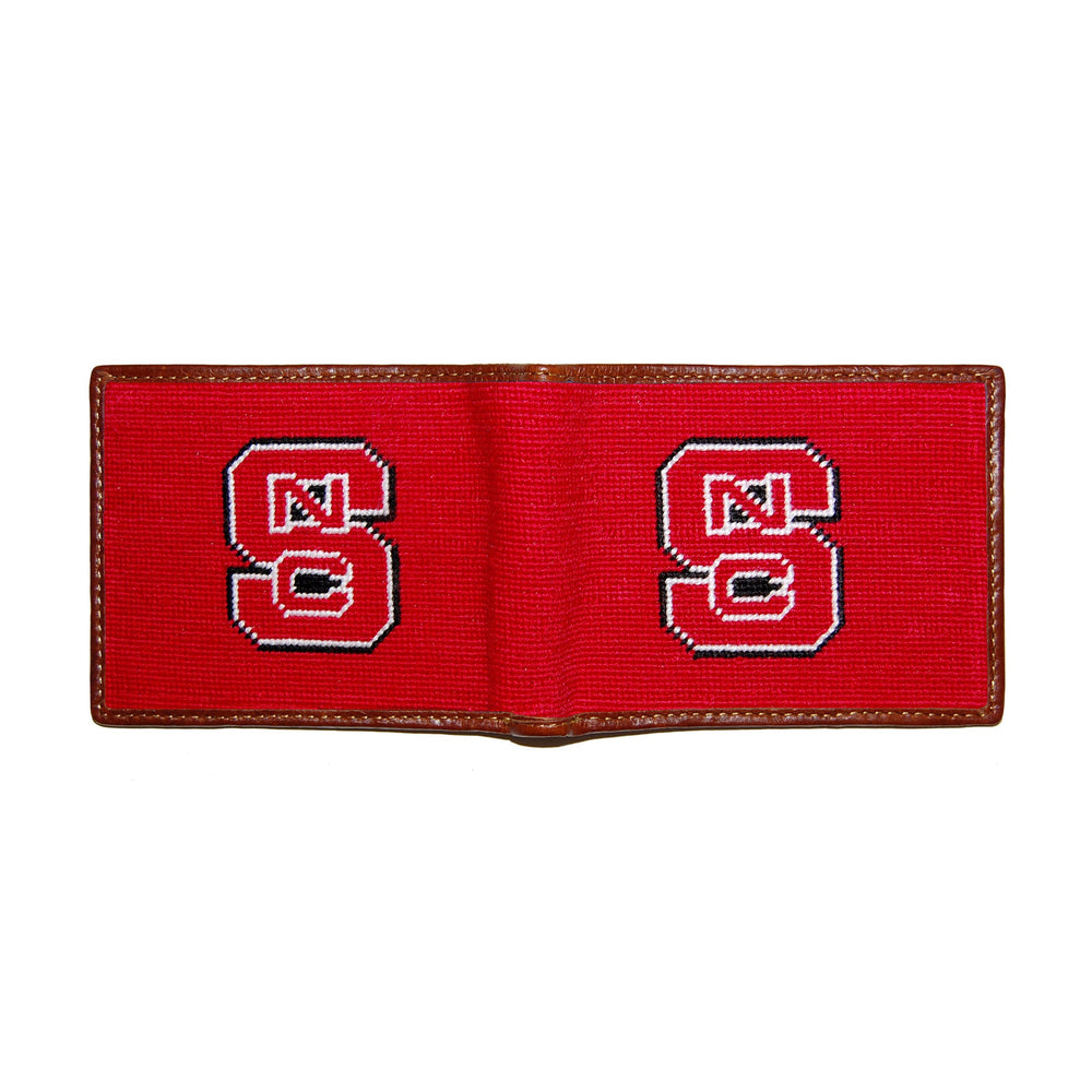 Smathers and Branson NC State Needlepoint Bi-Fold Wallet 