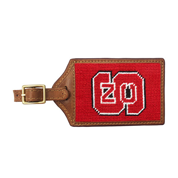 Smathers and Branson NC State Needlepoint Luggage Tag 