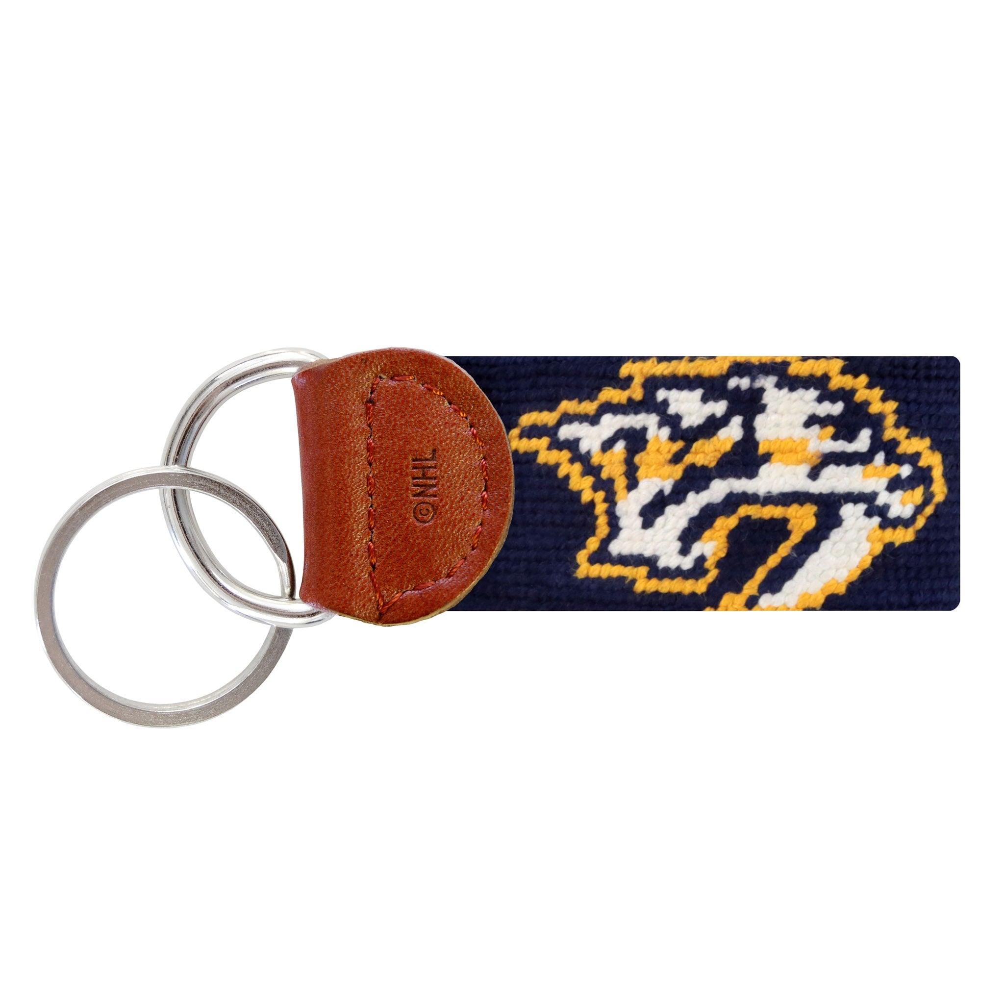 Smathers and Branson Nashville Predators Needlepoint Key Fob  