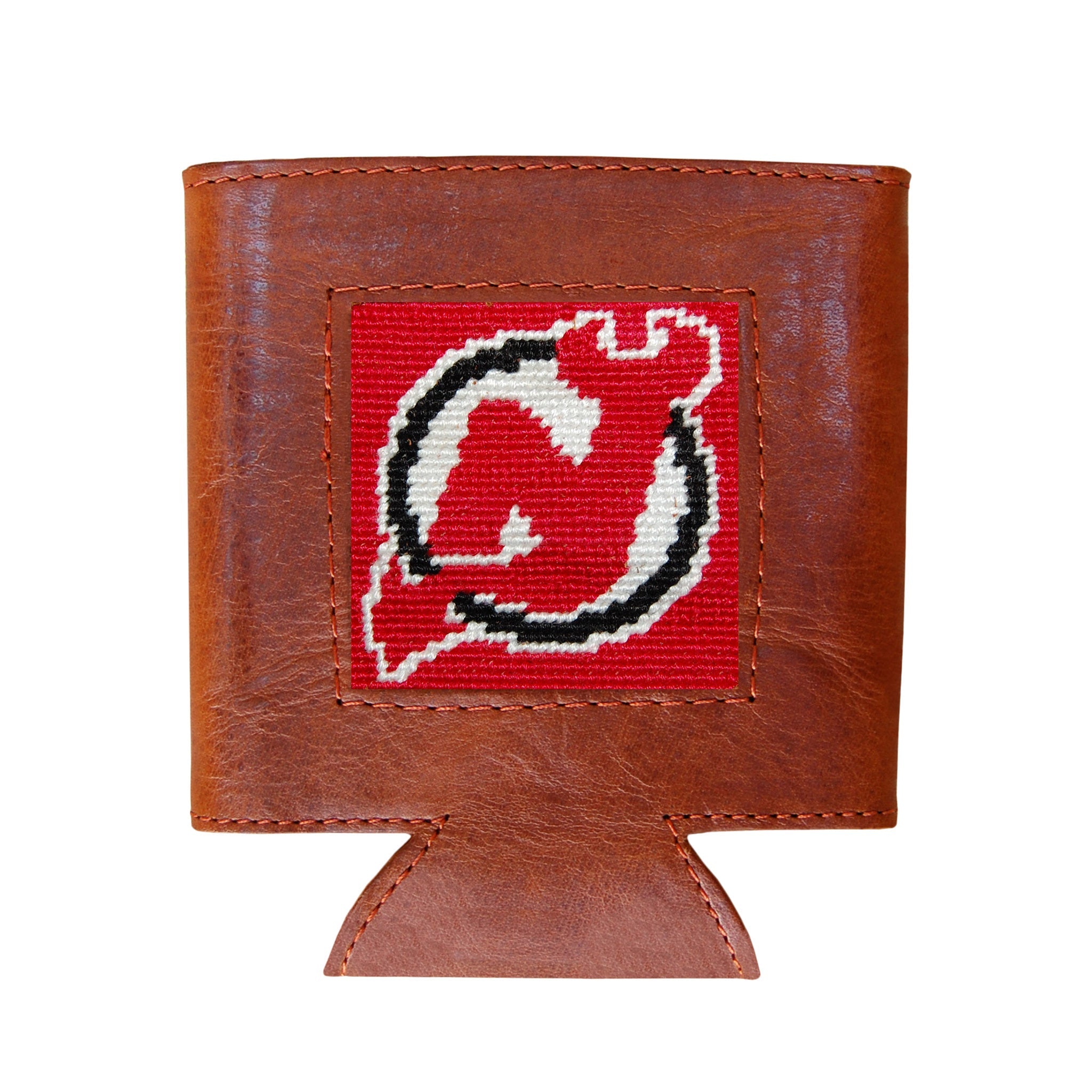 Smathers and Branson New Jersey Devils Needlepoint Can Cooler  